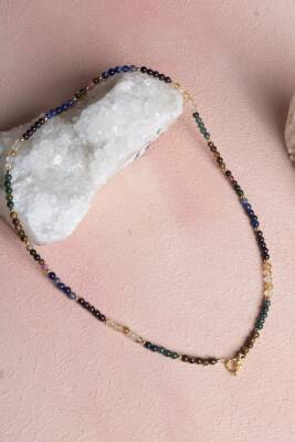 Sertifikalı Aslan Burcu Doğal Taş Kolye - 3