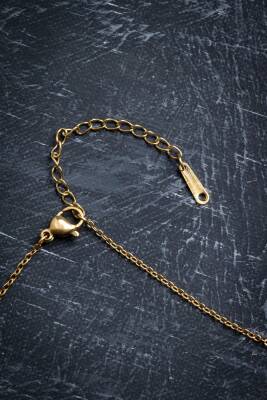 Sertifikalı Aventurin Doğal Taş Esans Şişesi Kolye - 3