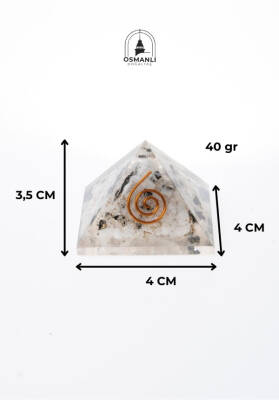 Sertifikalı Ay Taşı Piramit - 6