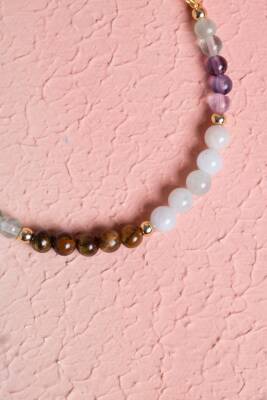 Sertifikalı Balık Burcu Doğal Taş Bileklik - 3