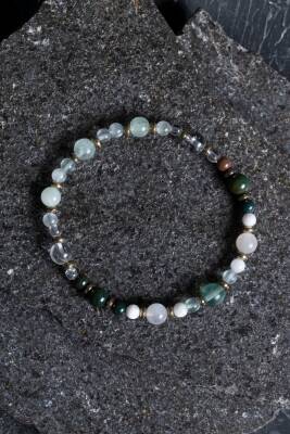 Sertifikalı Balık Burcu Doğal Taş Bileklik (SK:258) - Osmanlı Doğal Taş