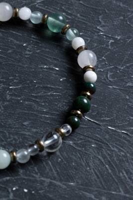 Sertifikalı Balık Burcu Doğal Taş Bileklik (SK:258) - 5