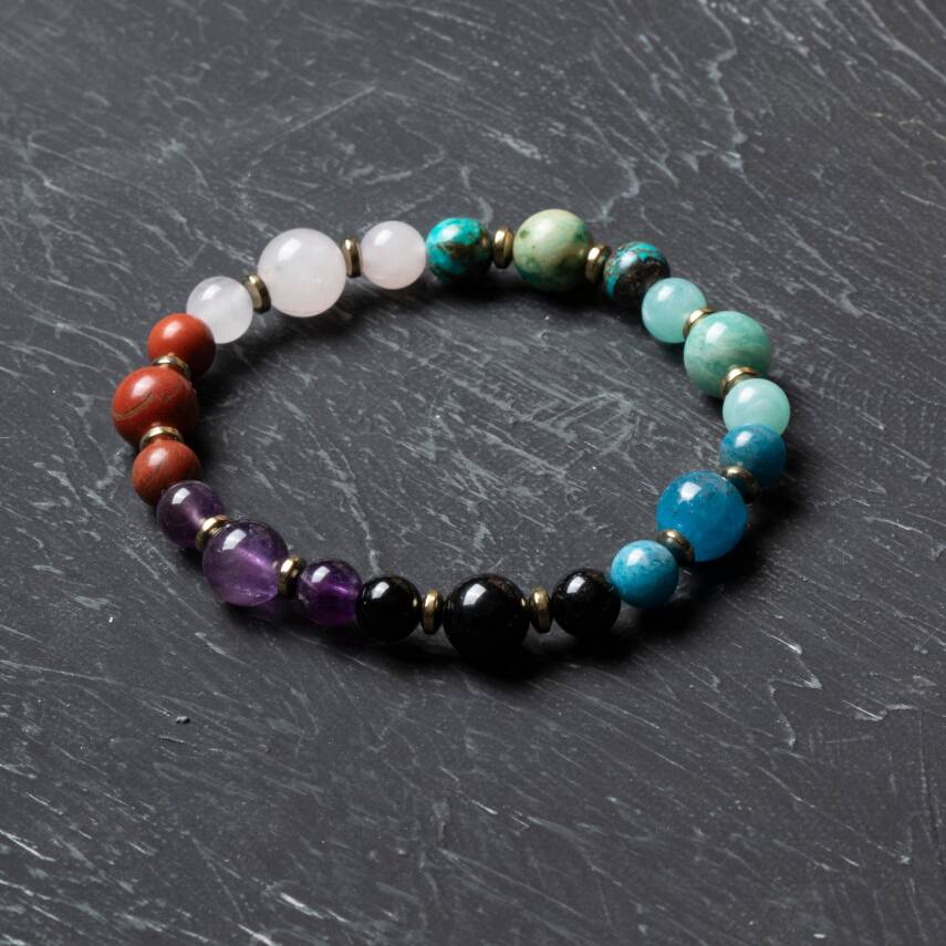 Sertifikalı Başak Burcu Doğal Taş Bileklik - 1