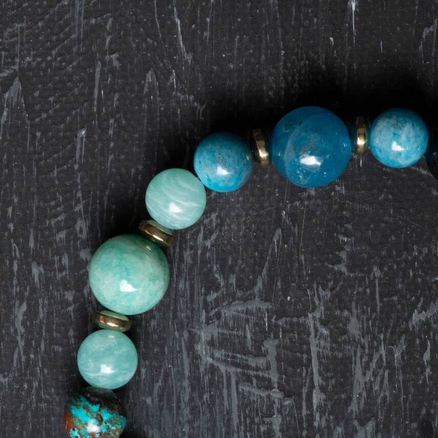 Sertifikalı Başak Burcu Doğal Taş Bileklik - 3