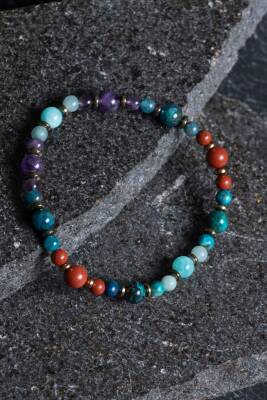 Sertifikalı Başak Burcu Doğal Taş Bileklik (SK:253) - 4