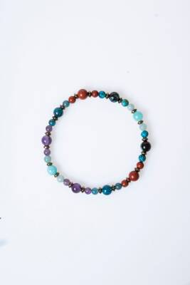 Sertifikalı Başak Burcu Doğal Taş Bileklik (SK:253) - 6