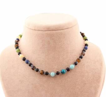 Sertifikalı Bebek Doğal Taş Kolye 33-35cm - 3