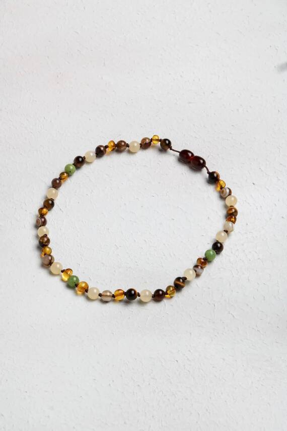 Sertifikalı Bebek Sağlık Kolye (33-35 CM) - 1