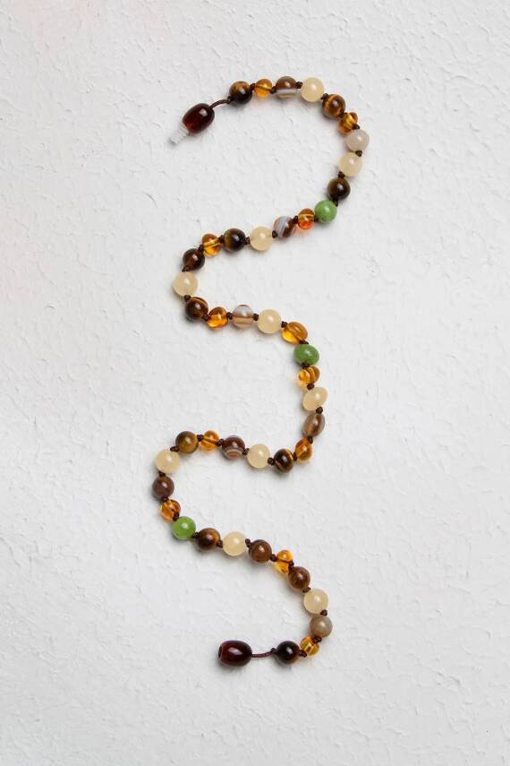 Sertifikalı Bebek Sağlık Kolye (33-35 CM) - 3