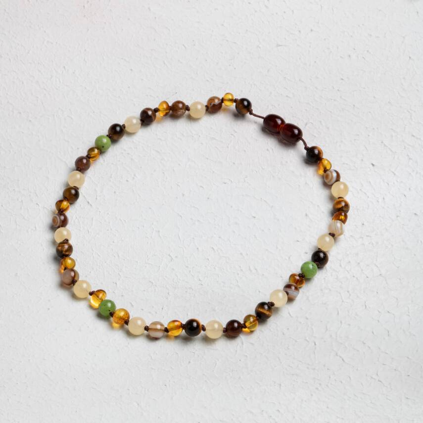 Sertifikalı Bebek Sağlık Kolye (33-35 CM) - 2