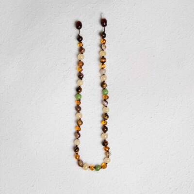 Sertifikalı Bebek Sağlık Kolye (33-35 CM) - Doğal Taş (1)