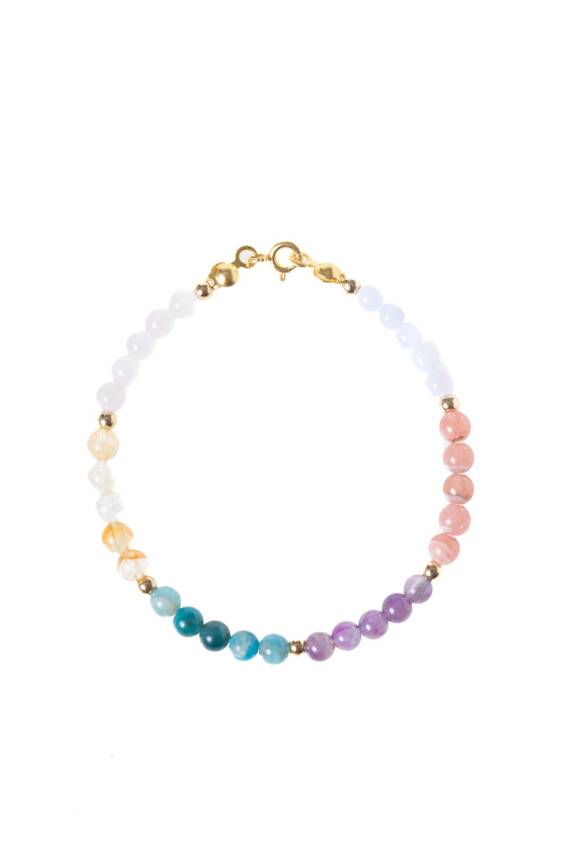 Sertifikalı Boğa Burcu Doğal Taş Bileklik - 5