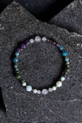 Sertifikalı Boğa Burcu Doğal Taş Bileklik (SK:252) - Osmanlı Doğal Taş