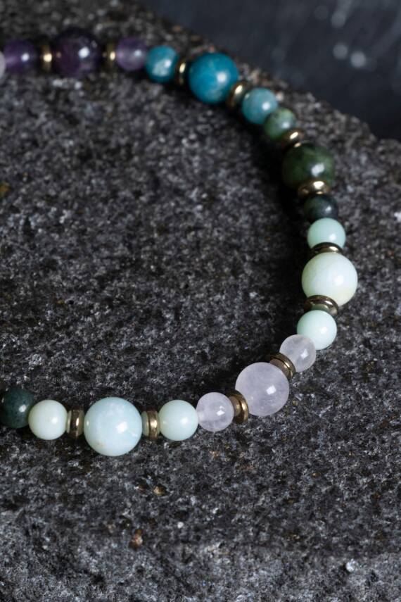 Sertifikalı Boğa Burcu Doğal Taş Bileklik (SK:252) - 5