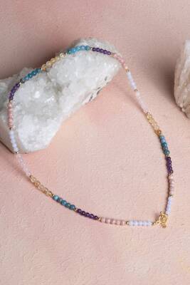 Sertifikalı Boğa Burcu Doğal Taş Kolye - Osmanlı Doğal Taş