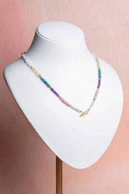 Sertifikalı Boğa Burcu Doğal Taş Kolye - Osmanlı Doğal Taş