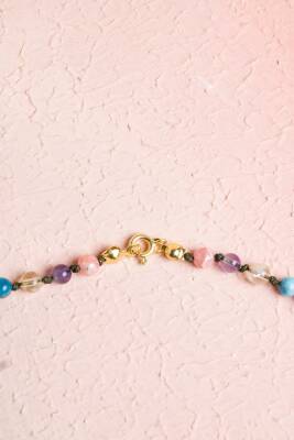 Sertifikalı Boğa Burcu Gümüş Yıldızlı Doğal Taş Kolye - 4