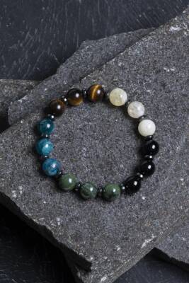 Sertifikalı Burç Doğal Taş Bileklik-Akrep Burcu - Osmanlı Doğaltaş