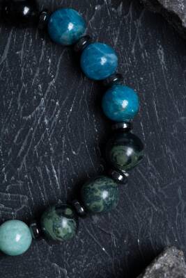 Sertifikalı Burç Doğal Taş Bileklik-Başak Burcu - 5