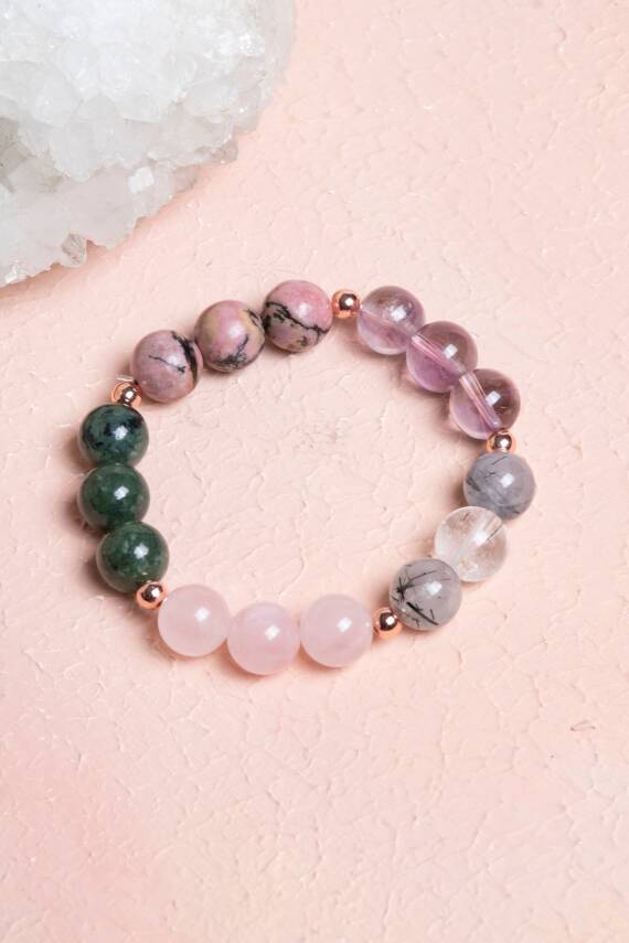 Sertifikalı Burç Doğal Taş Bileklik - Boğa Burcu - 1