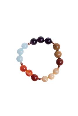 Sertifikalı Burç Doğal Taş Bileklik /Yay Burcu - 5