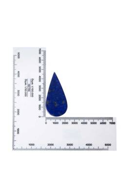 Sertifikalı Damla Lapis Lazuli Kabaşon (S.K315) - 3