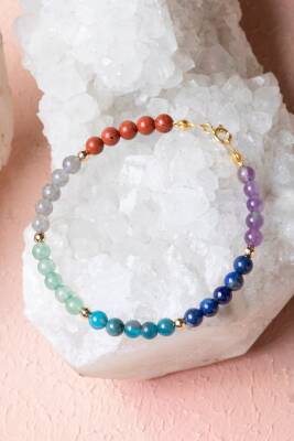 Sertifikalı Doğal Taş Bileklik-Yay Burcu - 2