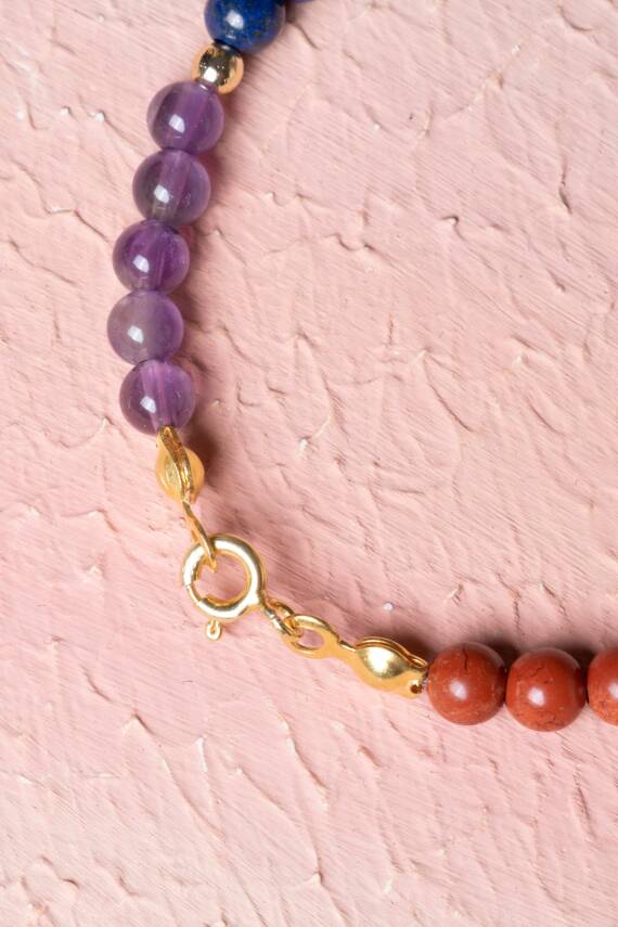 Sertifikalı Doğal Taş Bileklik-Yay Burcu - 4