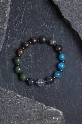 Sertifikalı Doğal Taş Bileklik/Boğa Burcu - Osmanlı Doğaltaş