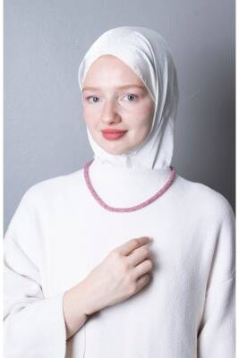 Sertifikalı El İşçiliği Örme Turmalin Gümüş Kapama Kolye (SK:417) - Osmanlı Doğal Taş