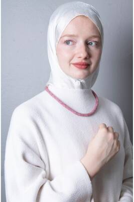 Sertifikalı El İşçiliği Örme Turmalin Gümüş Kapama Kolye (SK:417) - 3