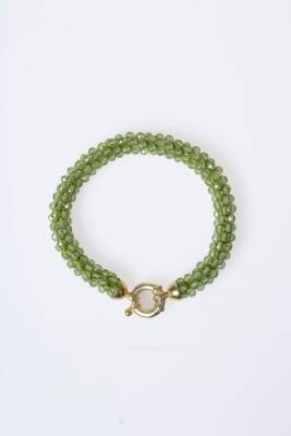 Sertifikalı El İşçiliği Örme Zebercet Gümüş Kapama Bileklik (SK:099) - 6