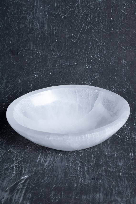 Sertifikalı Elips Selenit Tabak no.6 - 4