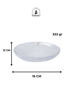 Sertifikalı Elips Selenit Tabak no.6 - 6