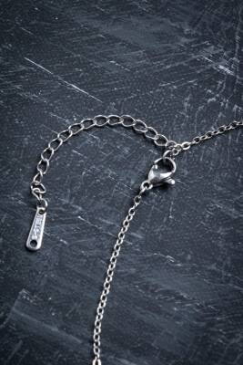 Sertifikalı Florit Doğal Taş Esans Şişesi Kolye - 5