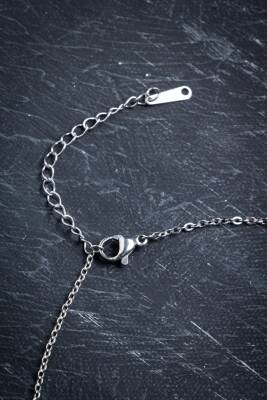 Sertifikalı Florit Doğal Taş Esans Şişesi Kolye - 5