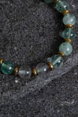 Sertifikalı Göz Akik ve Sitrin Doğal Taş Bileklik - Osmanlı Doğaltaş