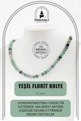 Sertifikalı Hakiki Orijinal Ay Taşı ve Akik Doğal Taş Dizi Kolye - 3