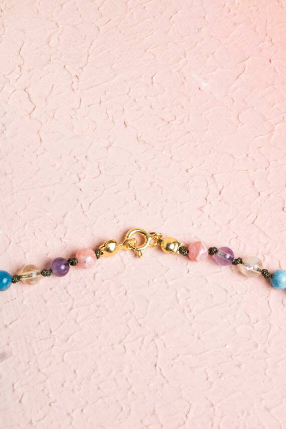 Sertifikalı Hakiki Orijinal İnci Doğal Taş Gümüş Aparatlı (4 Köşeli Yıldız Aparatlı) Kolye - 1