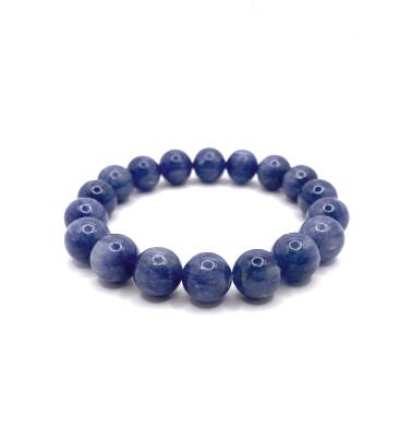 Sertifikalı Hakiki Prehnit Doğal Taş Geniş Kesim Roleks Bileklik - Osmanlı Doğaltaş