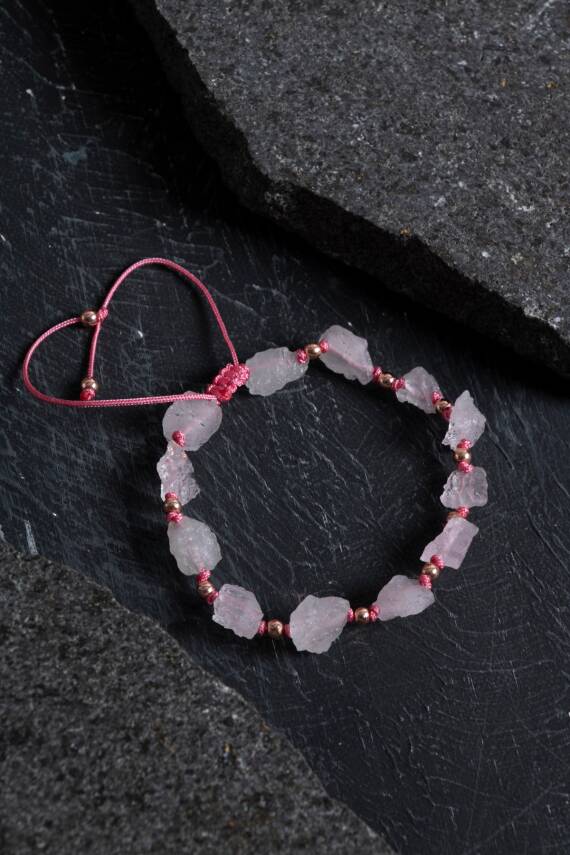 Sertifikalı Ham Güneş Taşı Ayarlanabilir Bileklik - 2