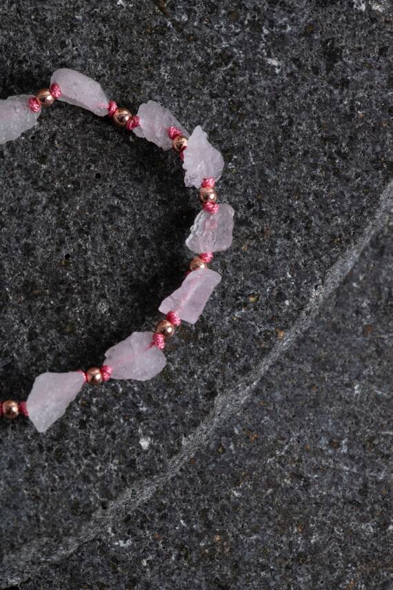 Sertifikalı Ham Güneş Taşı Ayarlanabilir Bileklik - 4