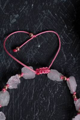 Sertifikalı Ham Güneş Taşı Ayarlanabilir Bileklik - 5