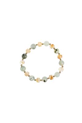 Sertifikalı Ham Pembe Kuvars Doğaltaş Bileklik - Osmanlı Doğaltaş