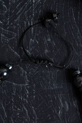 Sertifikalı Hematit Kaplan Gözü ve Sitrin Bileklik - 2