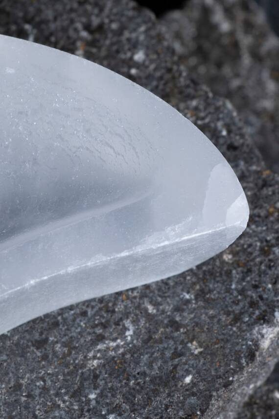 Sertifikalı Hilal Selenit Tabak - 5