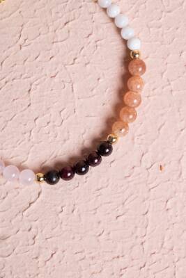 Sertifikalı İkizler Burcu Doğal Taş Bileklik - 3