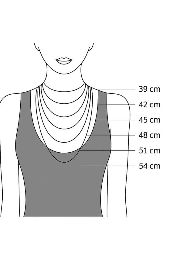 Sertifikalı İkizler Burcu Doğal Taş Kolye - 7