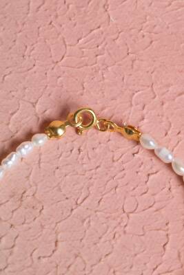 Sertifikalı İnci, Ametist Gümüş Kapama Doğal Taş Bileklik (SK:065) - 4