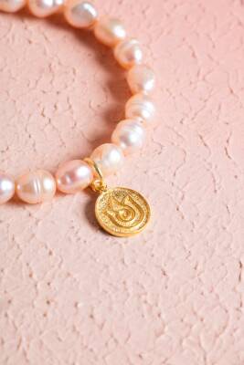 Sertifikalı İnci Lale Gümüş Aparatlı Doğal Taş Bileklik (SK:050) - 3